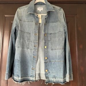 NWT Frame Denim Le Patchwork Shirt/Jacket, Size Small